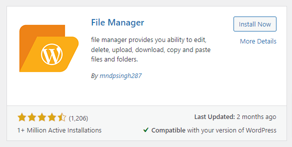 File Manager Plugin